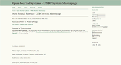 Desktop Screenshot of ojs.unbc.ca