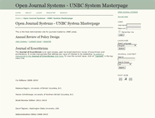 Tablet Screenshot of ojs.unbc.ca